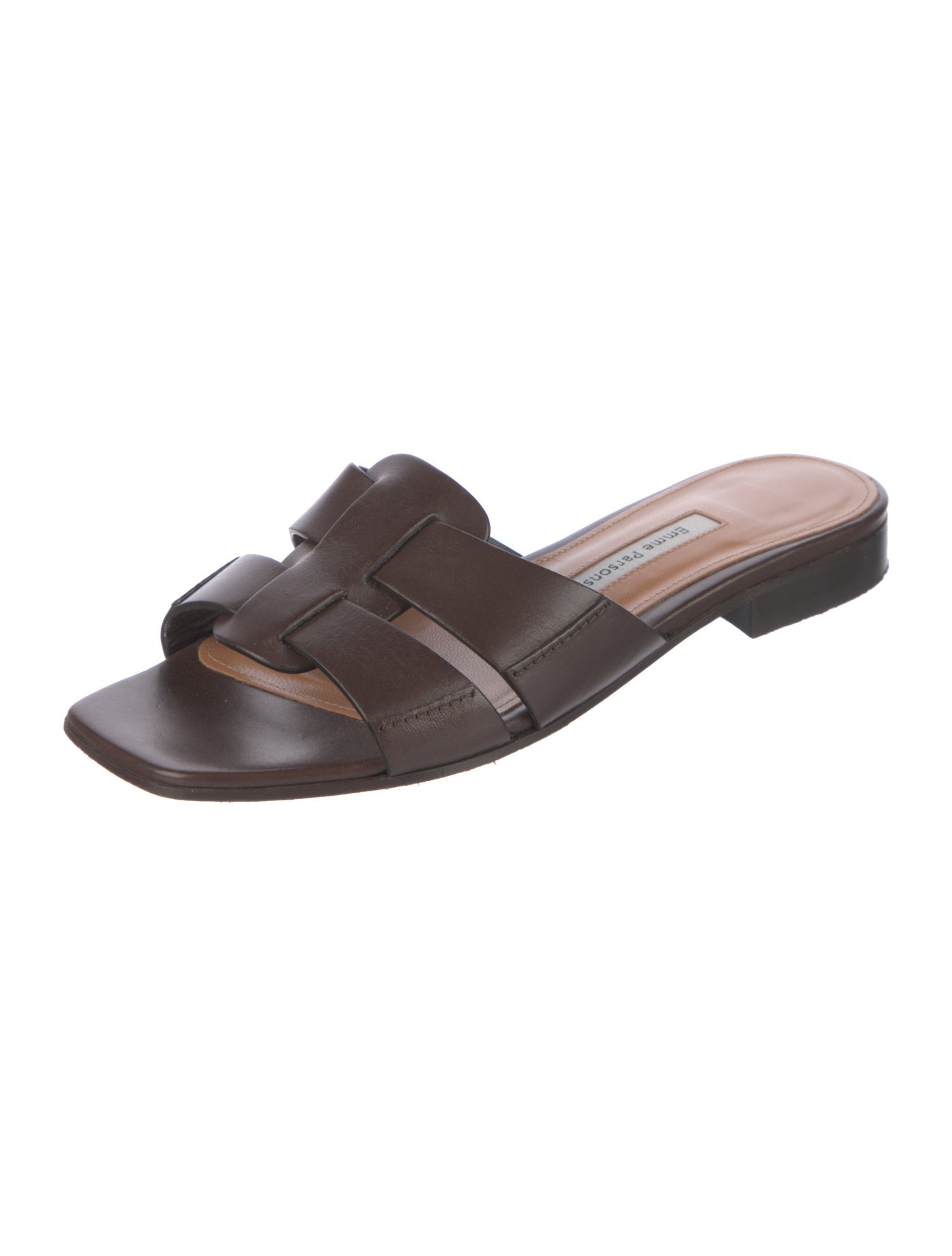 Emme Parsons Leather Slides