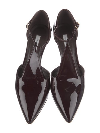 Emme Parsons Patent Leather T-Strap Pumps