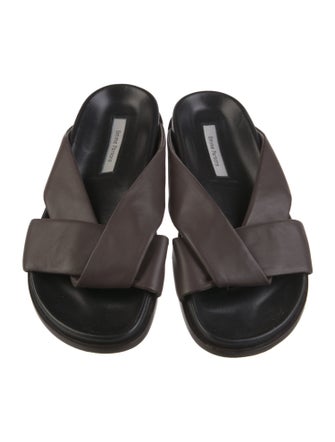 Emme Parsons Leather Slides