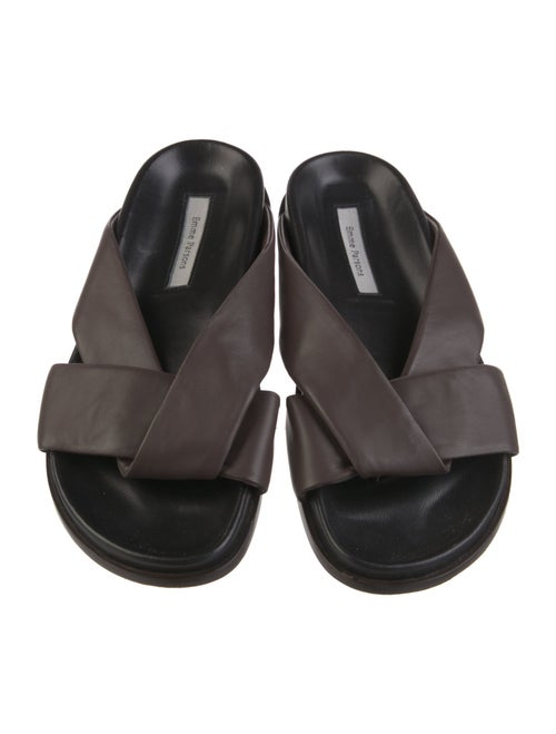 Emme Parsons Leather Slides