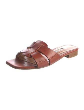 Emme Parsons Leather Slides