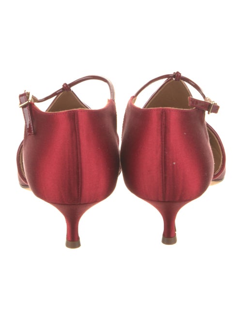 Emme Parsons Satin T-Strap Pumps