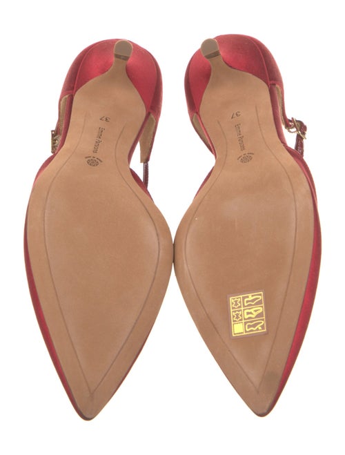 Emme Parsons Satin T-Strap Pumps