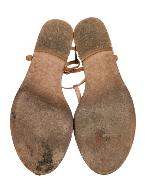 Emme Parsons Leather T-Strap Sandals