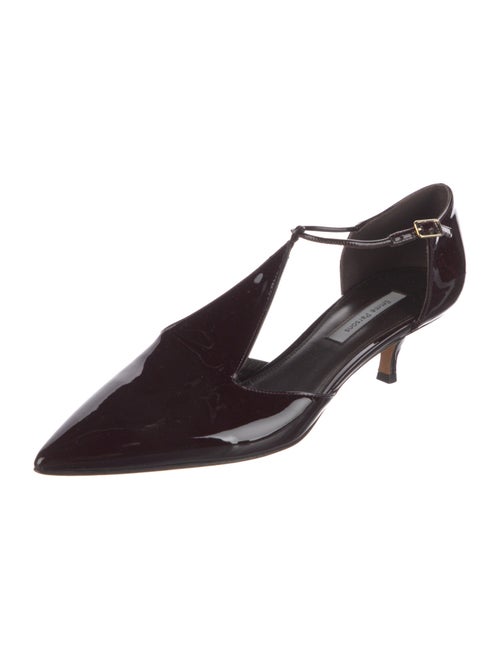 Emme Parsons Patent Leather T-Strap Pumps