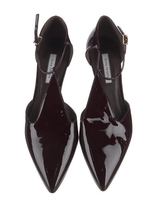 Emme Parsons Patent Leather T-Strap Pumps