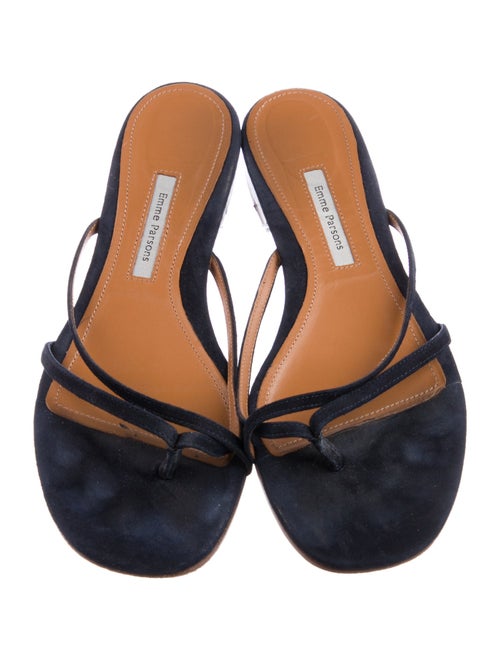 Emme Parsons Suede Slides