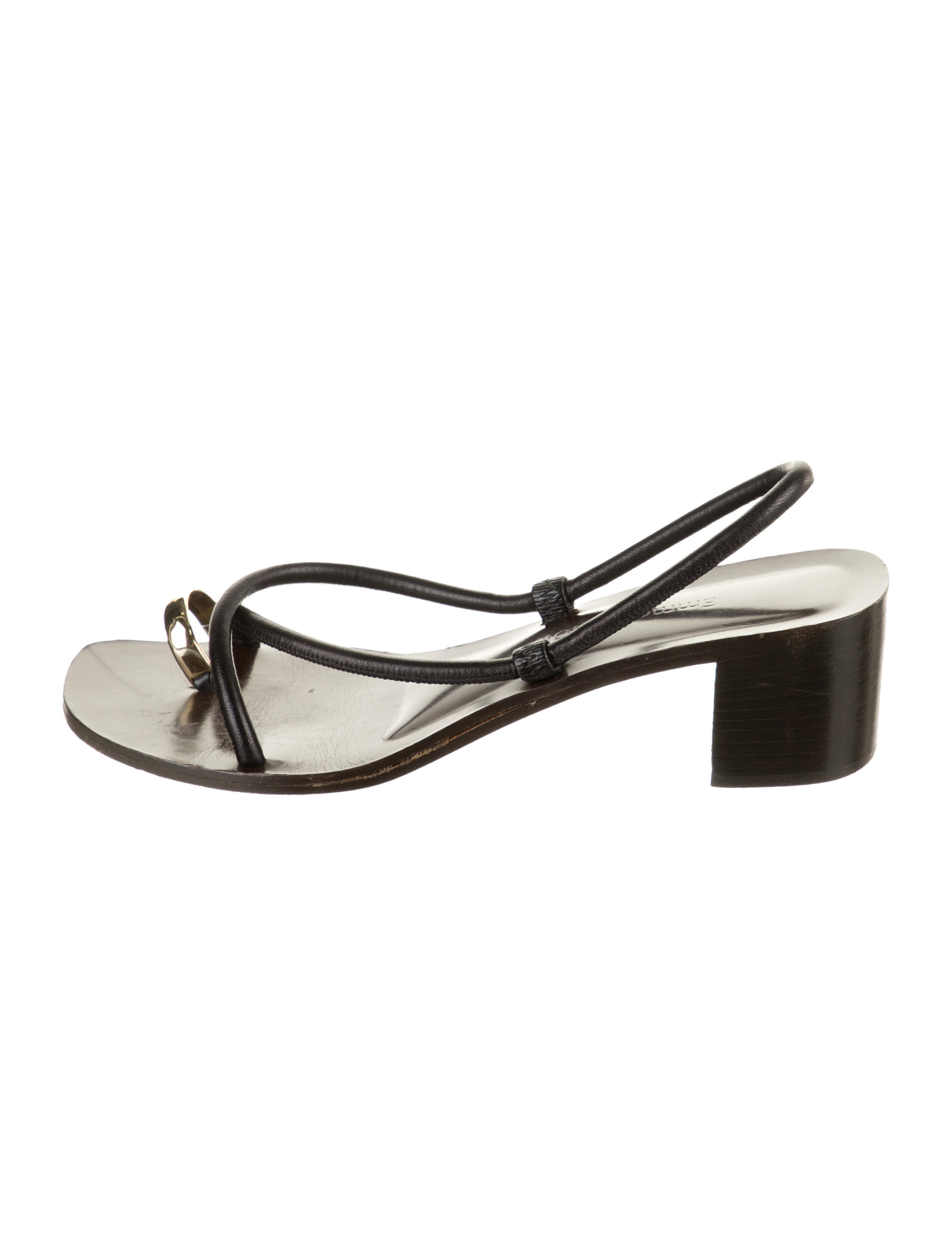 Emme Parsons Leather Slingback Sandals