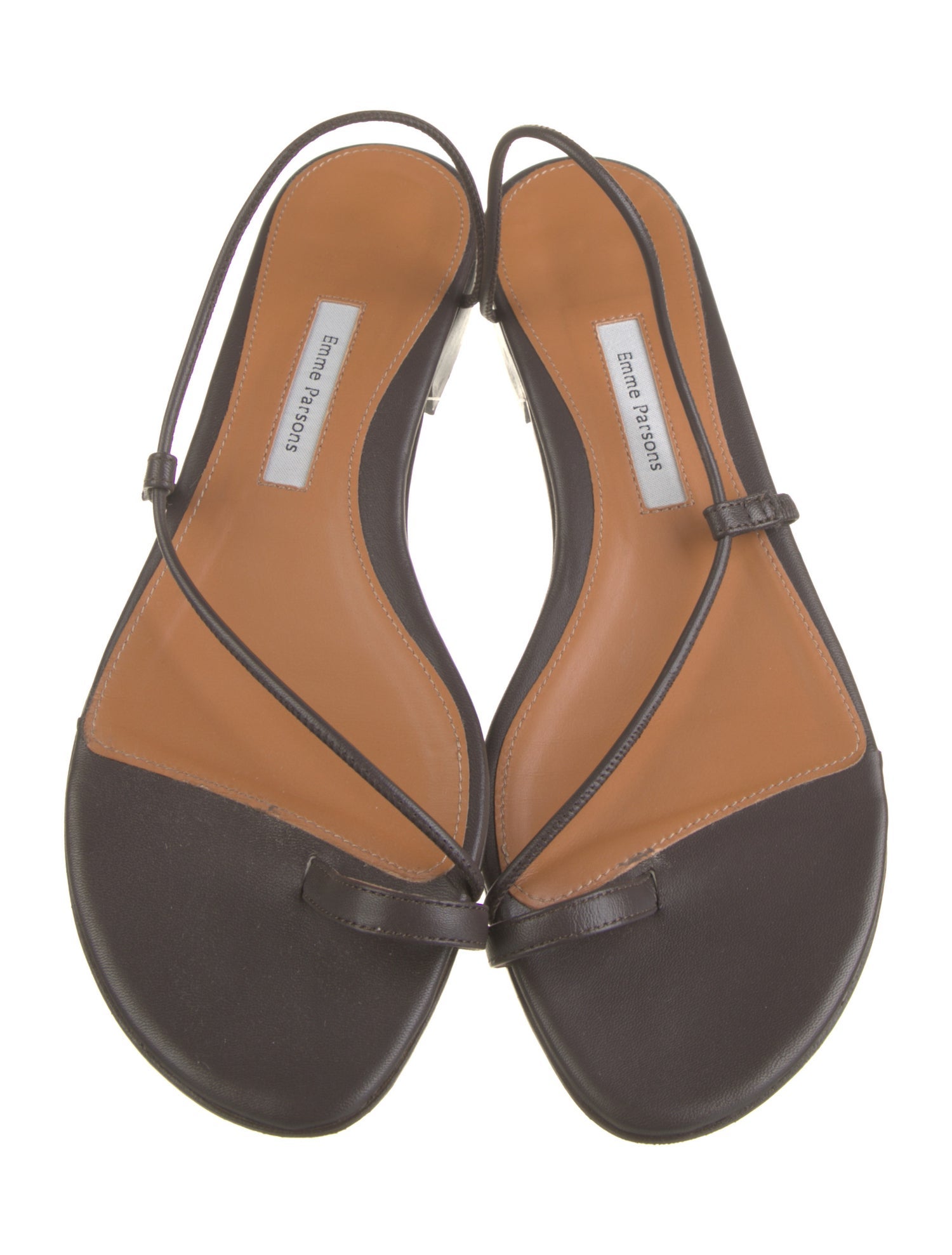 Emme Parsons Leather Slingback Sandals
