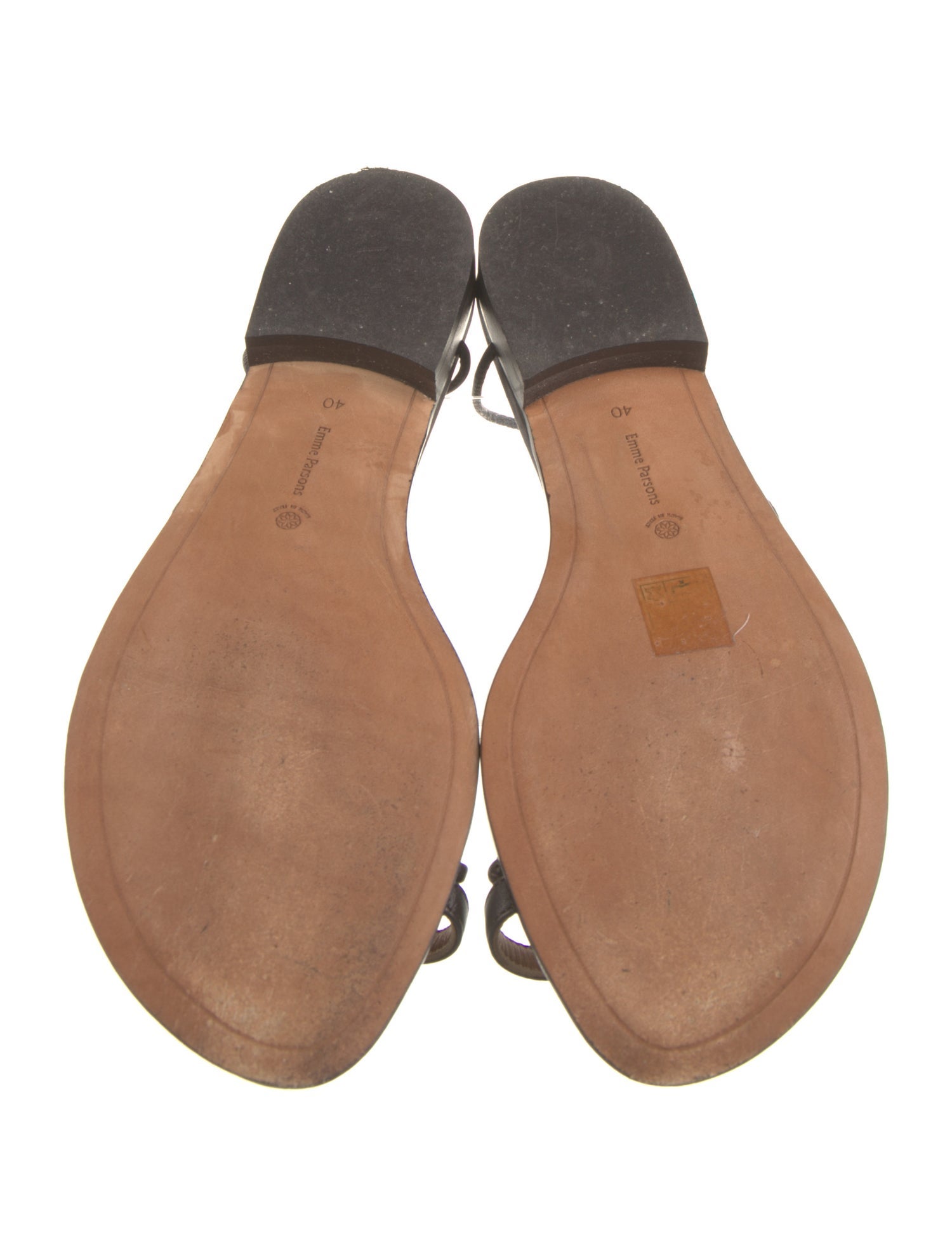 Emme Parsons Leather Slingback Sandals