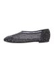 Emme Parsons Mesh Crystal Embellishments Ballet Flats