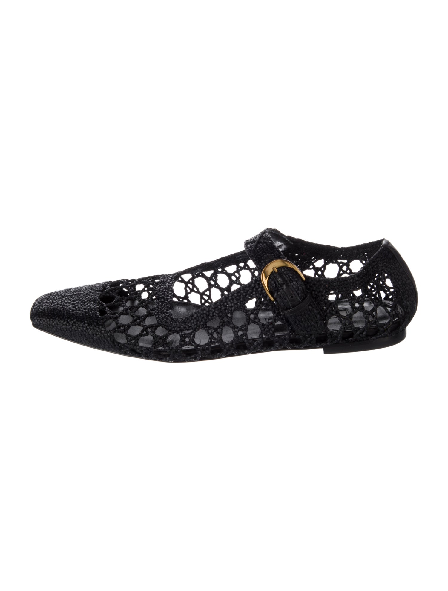 Emme Parsons Raffia Mary Jane Flats