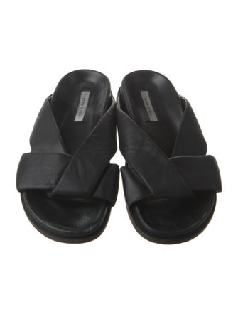 Emme Parsons Leather Slides