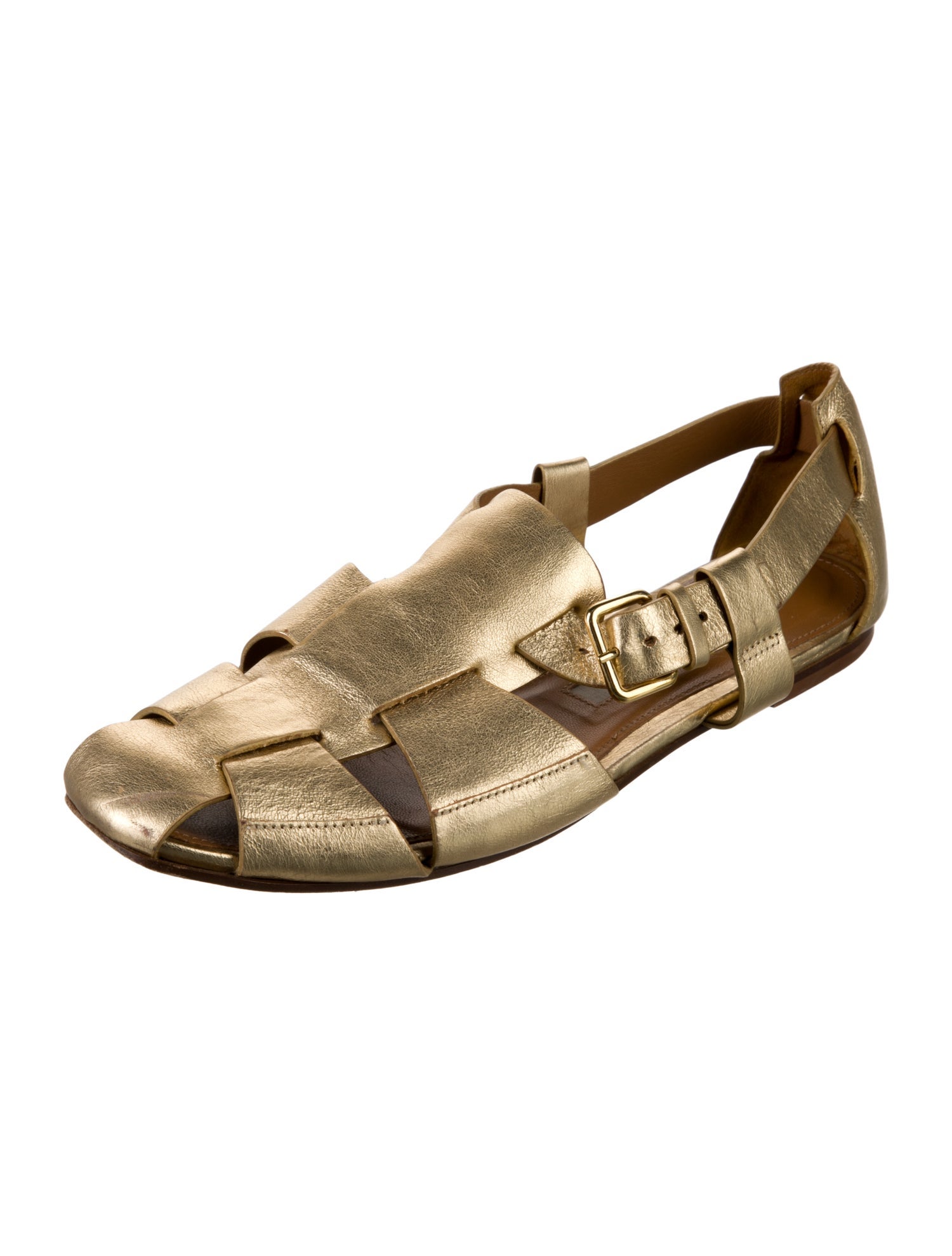 Emme Parsons Leather Slingback Sandals