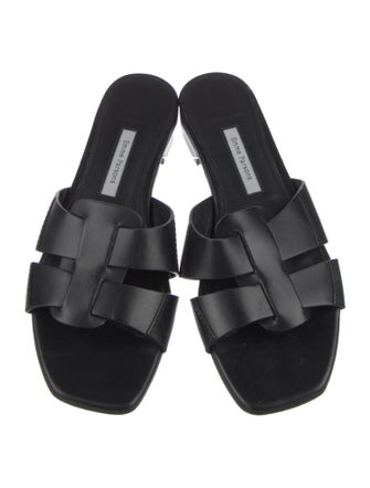Emme Parsons Leather Slides