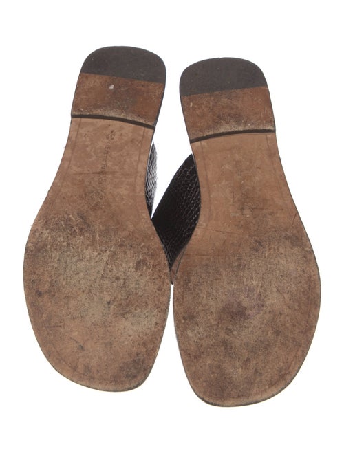 Emme Parsons Leather Animal Print Slides