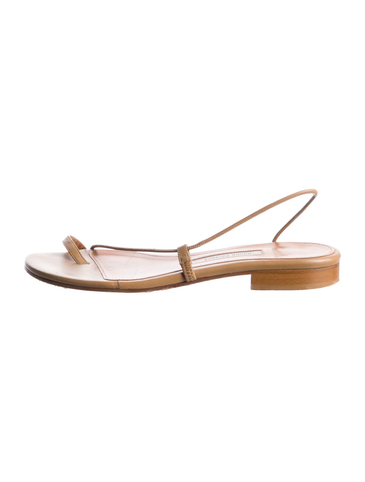 Emme Parsons Leather Slingback Sandals