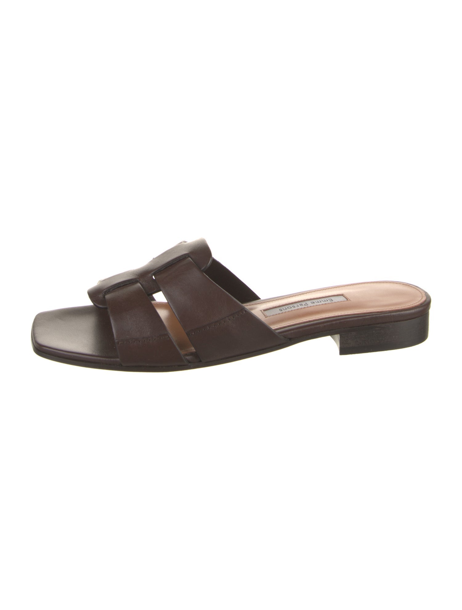 Emme Parsons Leather Slides