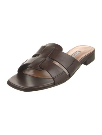 Emme Parsons Leather Slides