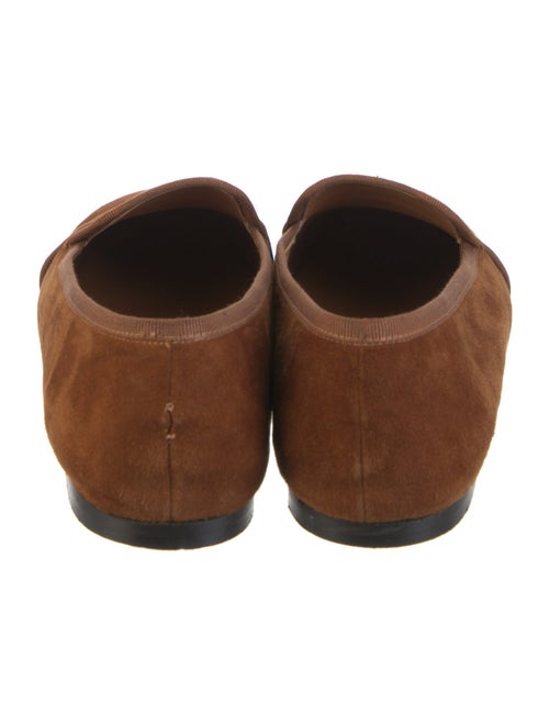 Emme Parsons Suede Grosgrain Trim Loafers