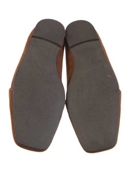 Emme Parsons Suede Grosgrain Trim Loafers