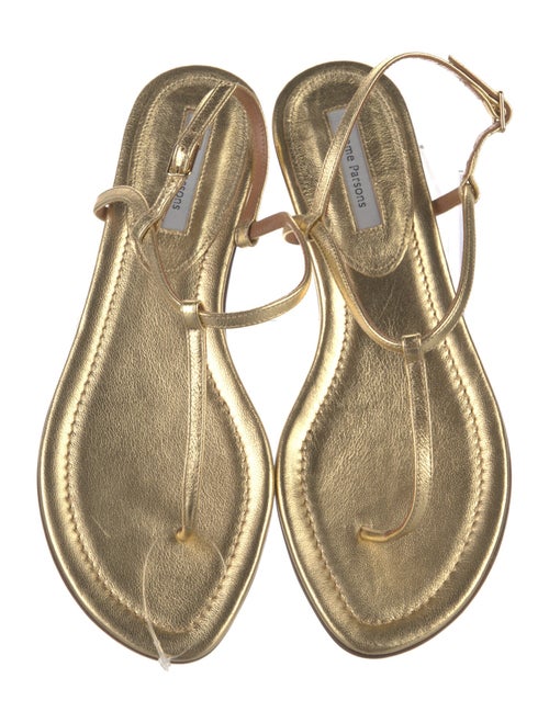 Emme Parsons Leather T-Strap Sandals