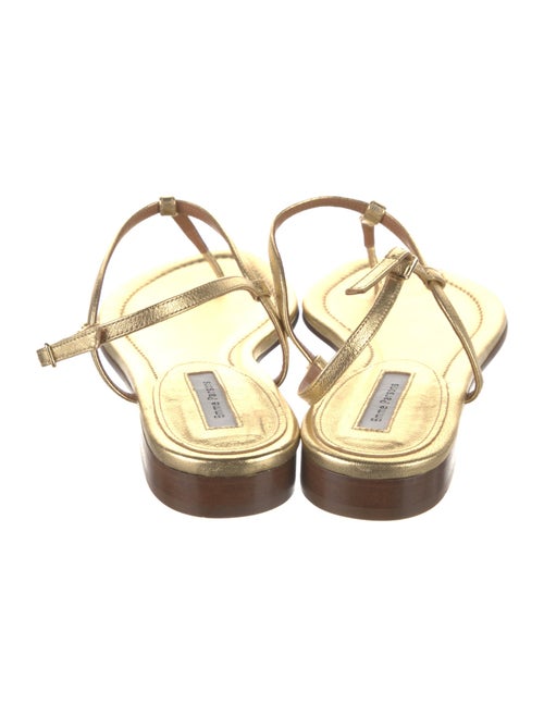 Emme Parsons Leather T-Strap Sandals