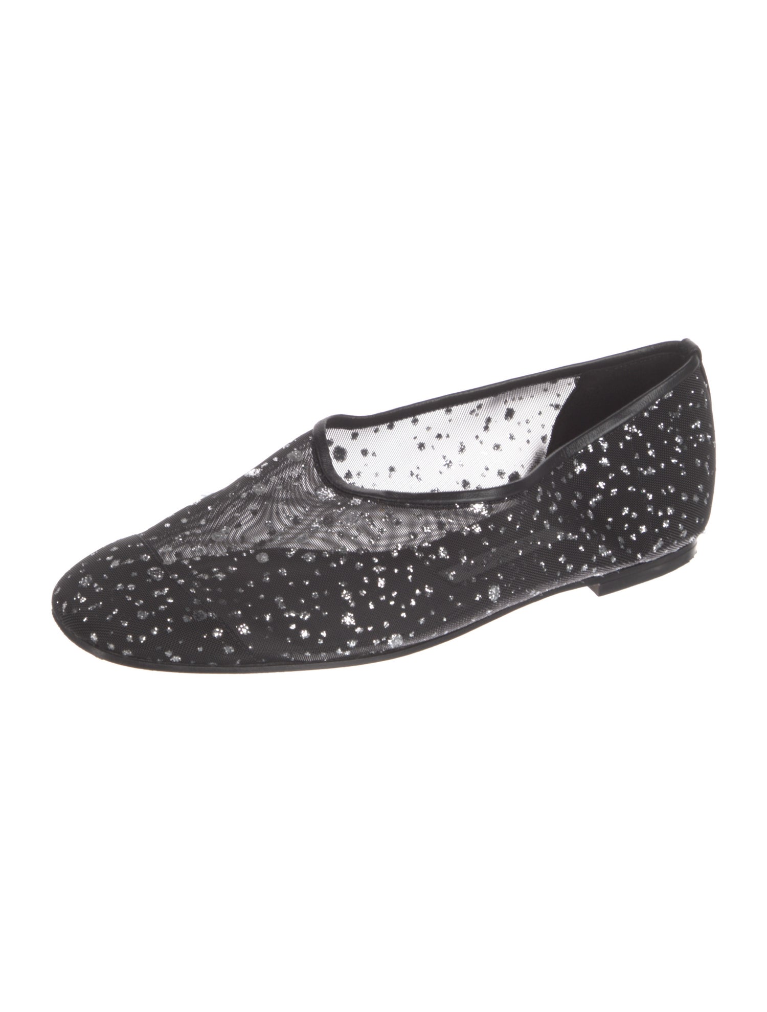 Emme Parsons Mesh Printed Flats