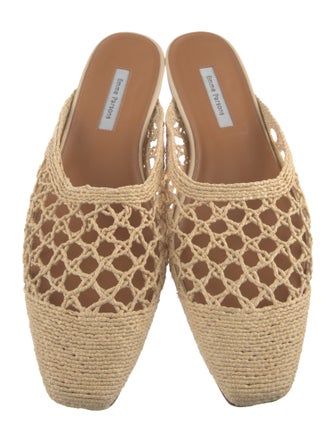 Emme Parsons Raffia Mules