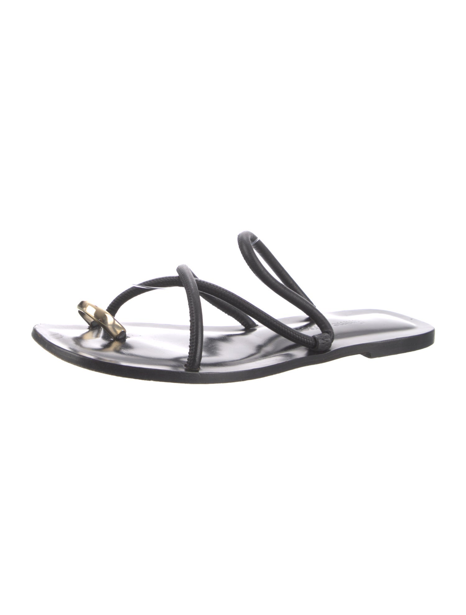 Emme Parsons Leather Slides