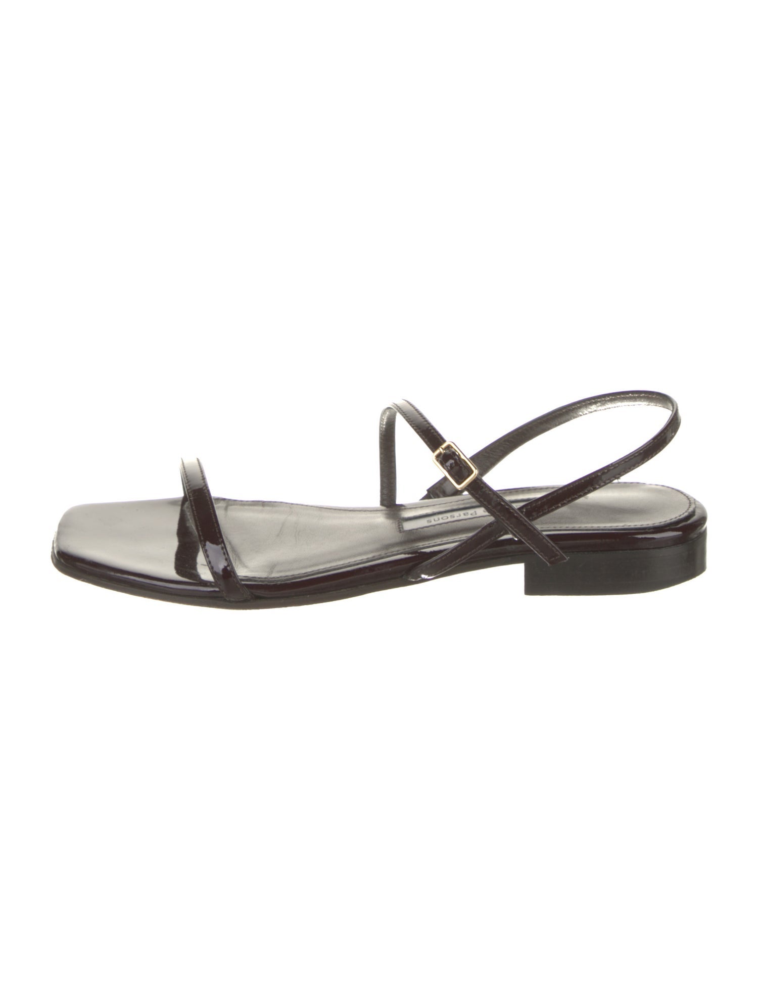 Emme Parsons Patent Leather Slingback Sandals
