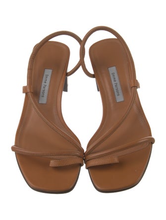 Emme Parsons Leather Slingback Sandals