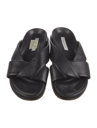 Emme Parsons Leather Slides