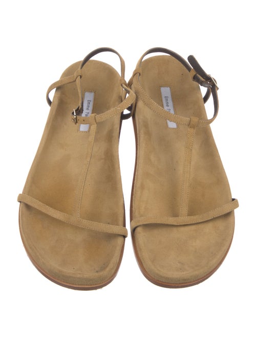 Emme Parsons Suede T-Strap Sandals