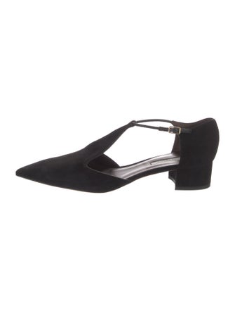 Emme Parsons Suede T-Strap Pumps