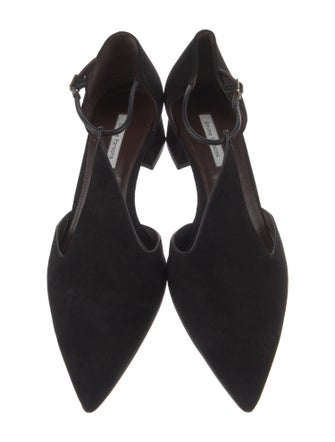 Emme Parsons Suede T-Strap Pumps