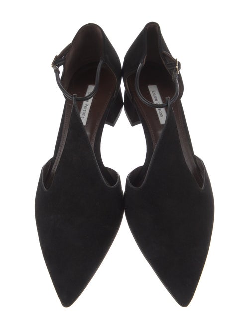 Emme Parsons Suede T-Strap Pumps