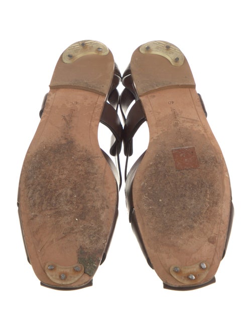 Emme Parsons Leather Cutout Accent Slingback Flats