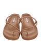Emme Parsons Leather Leather Trim Embellishment Slides