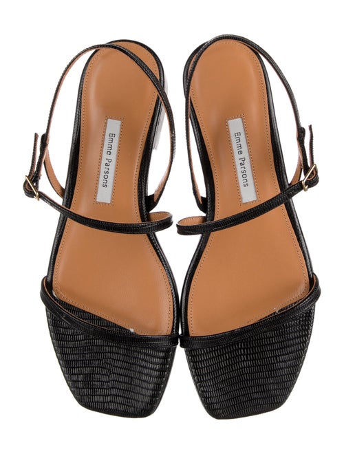 Emme Parsons Leather Slingback Sandals