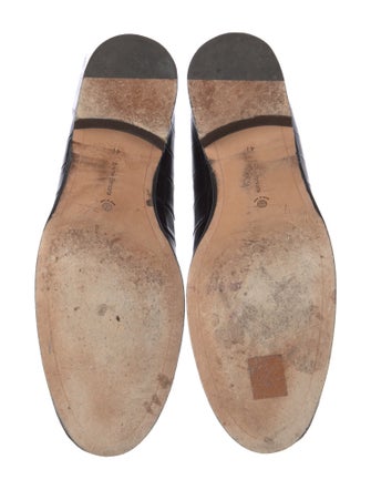 Emme Parsons Embossed Leather Loafers