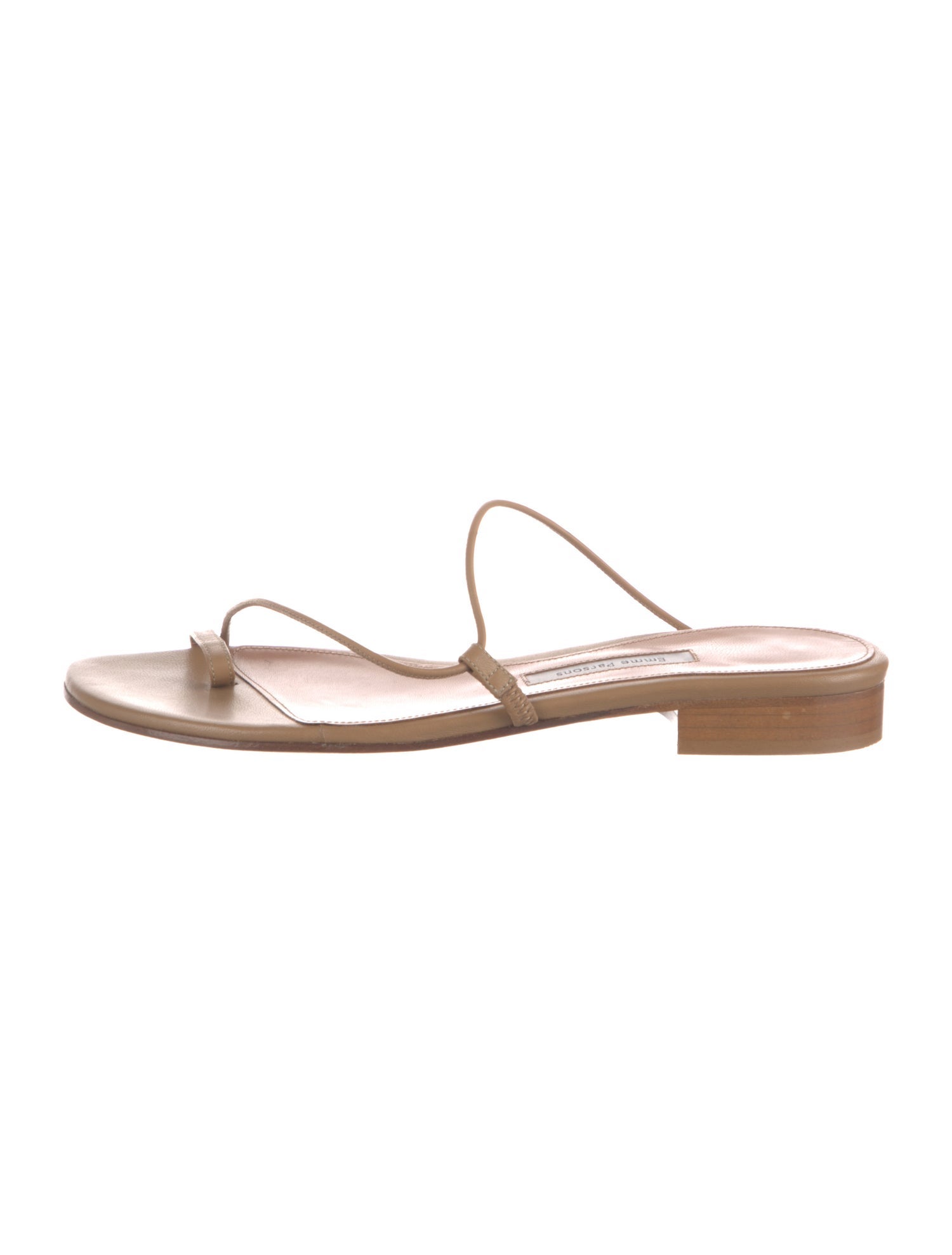 Emme Parsons Leather Slides