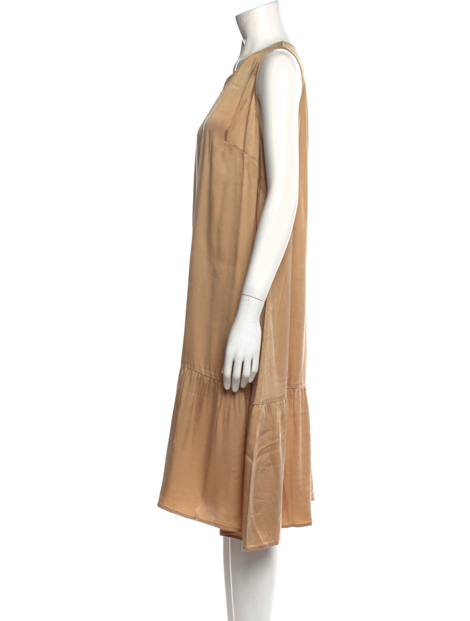 Emilia George Scoop Neck Midi Length Dress w/ Tags