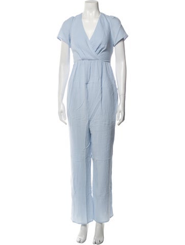 Emilia George Jumpsuits and Rompers V-Neck Jumpsuit S