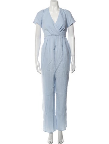 Emilia George Jumpsuits and Rompers V-Neck Jumpsuit S