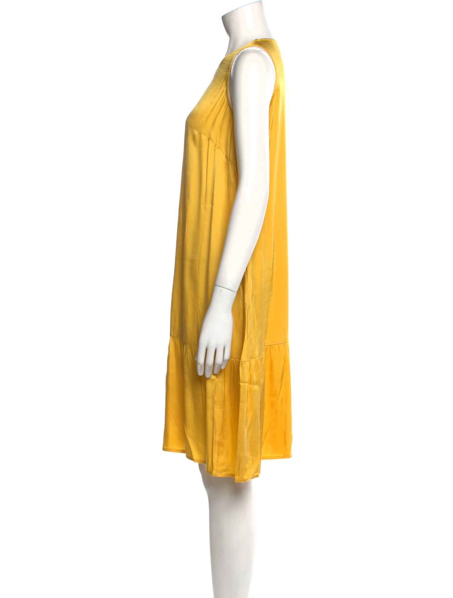 Emilia George Crew Neck Knee-Length Dress