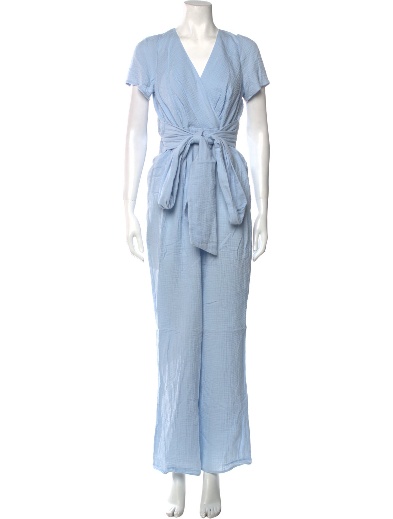 Emilia George Plunge Neckline Jumpsuit w/ Tags