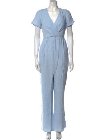 Emilia George Jumpsuits and Rompers V-Neck Jumpsuit M