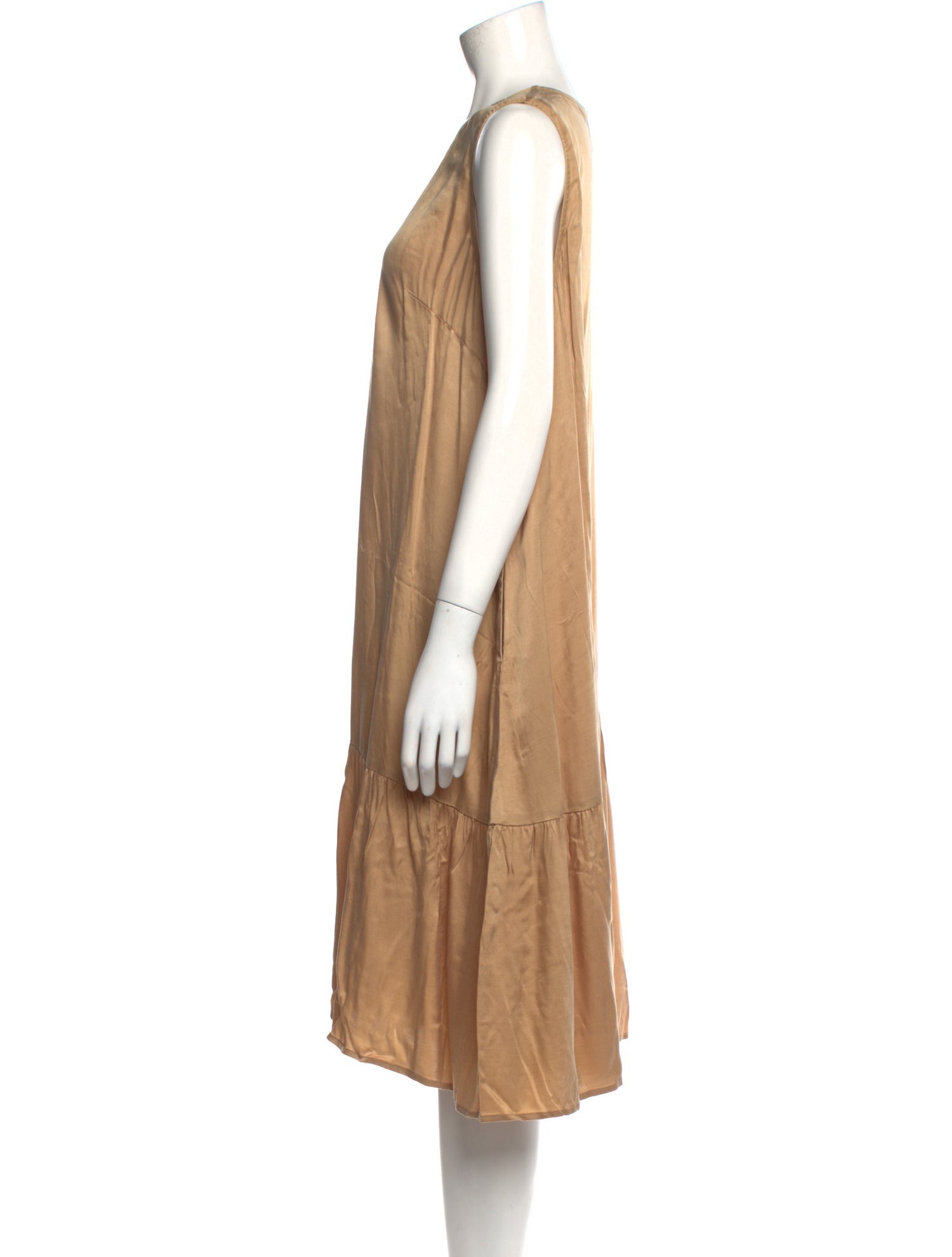Emilia George Crew Neck Midi Length Dress w/ Tags