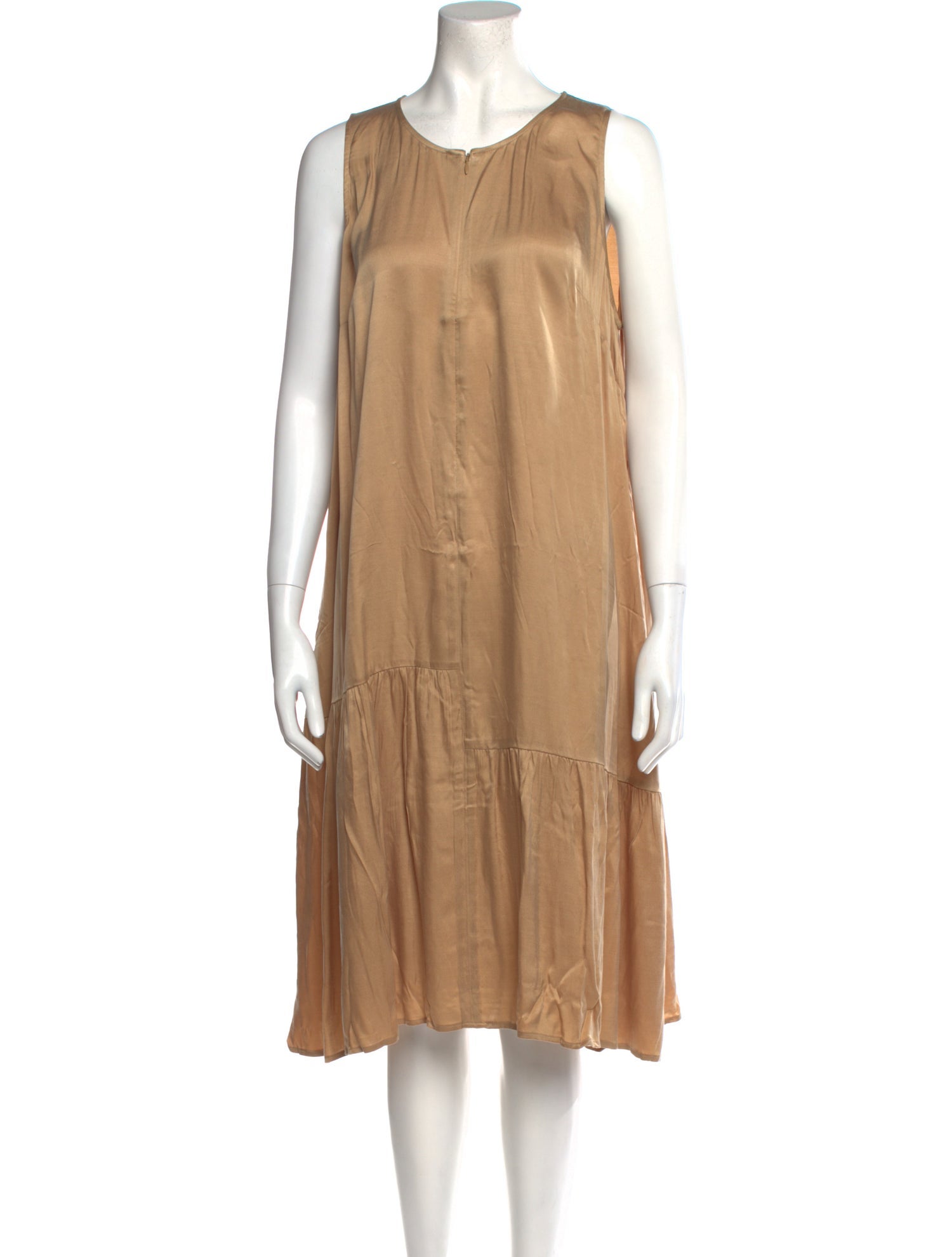 Emilia George Scoop Neck Midi Length Dress w/ Tags